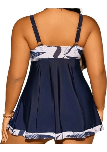 Yaz Baskılı Boxer Külot Büyük Tankini Muhafazakar Mayo Takımı Beden: 4xl Göğüs 106CM (Yurt Dışından) fiyatları