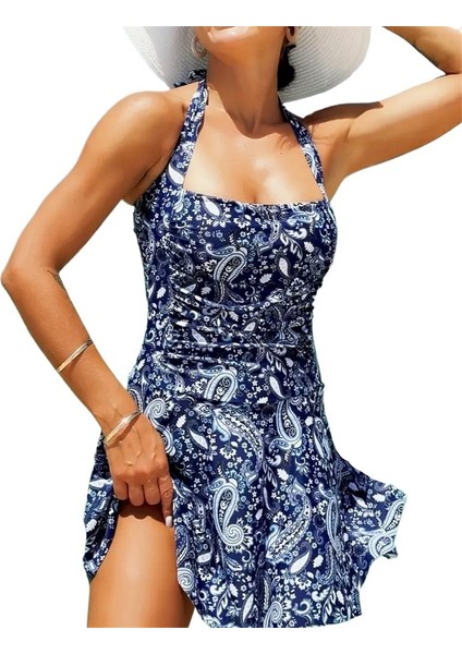 Yaz Ince Baskı Bel Etek Mayo Sıcak Bahar Mayo Kadın (Yurt Dışından) fiyatları