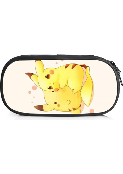 Pikachu Büyük Kapasiteli Kalem Kutusu Kalem Kutusu Kırtasiye Çantası Kozmetik Çantası Kozmetik Çantası (Yurt Dışından)