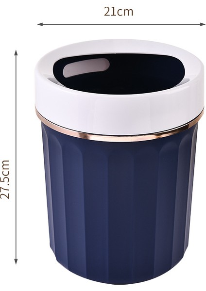 Bas Açılır Kapaklı Tuvalet Için Kapaklı Evsel Çöp Kutusu Modeli Büyük Mutfak Banyo Çöp Kutusu (Yurt Dışından)