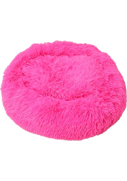Kedi Kumu Yuvarlak Yuva Peluş Pet Yatak (Yurt Dışından)