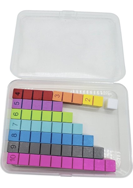Ahşap Sayı Çubukları Çubuklar Matematik Sayı Çubukları Kı Çocuklar Çocuklar 10 (Yurt Dışından)