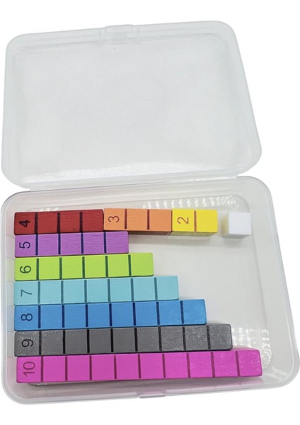 Ahşap Sayı Çubukları Çubuklar Matematik Sayı Çubukları Kı Çocuklar Çocuklar 10 (Yurt Dışından)