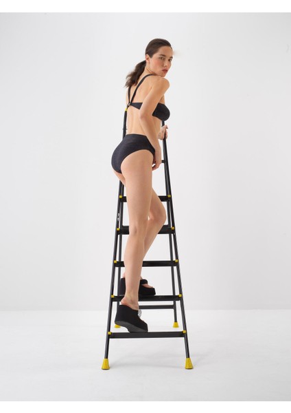 Kadın Siyah Regular Fit Bikini Alt