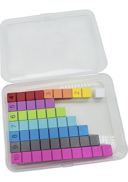 Ahşap Sayı Çubukları Çubuklar Matematik Sayı Çubukları Kı Çocuklar Çocuklar 10 (Yurt Dışından)