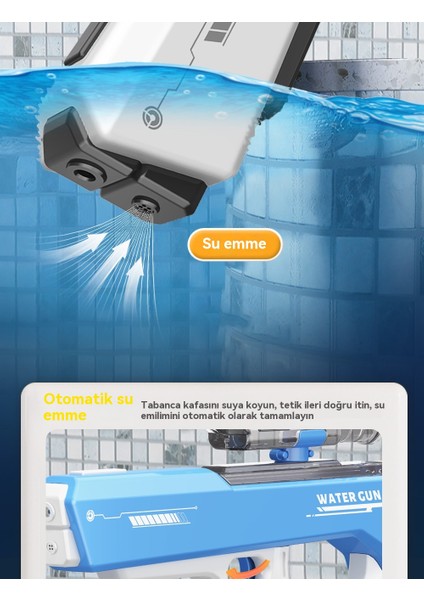 Çocuk Oyuncakları - Elektrikli Su Tabancası - Büyük Kapasiteli Tam Otomatik Oyuncaklar (Yurt Dışından) fiyatları