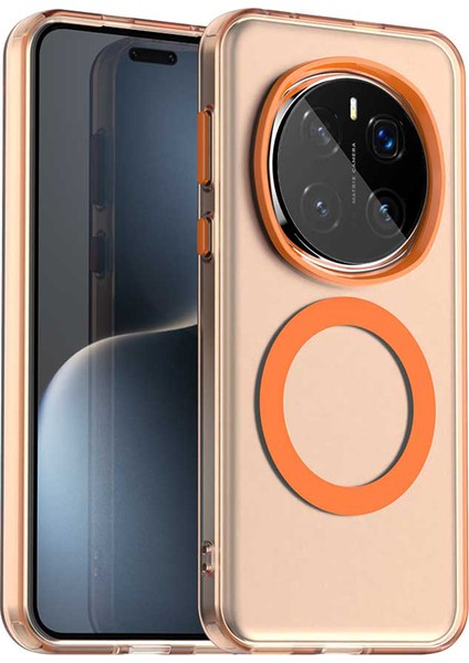 Honor Magic7 Pro 5g Pc+Tpu+Pet Düşme Önleyici Telefon Kılıfı Magsafe ile Uyumlu (Yurt Dışından)