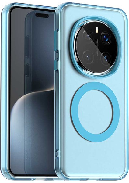 Honor Magic7 Pro 5g Pc+Tpu+Pet Düşme Önleyici Telefon Kılıfı Magsafe ile Uyumlu (Yurt Dışından)
