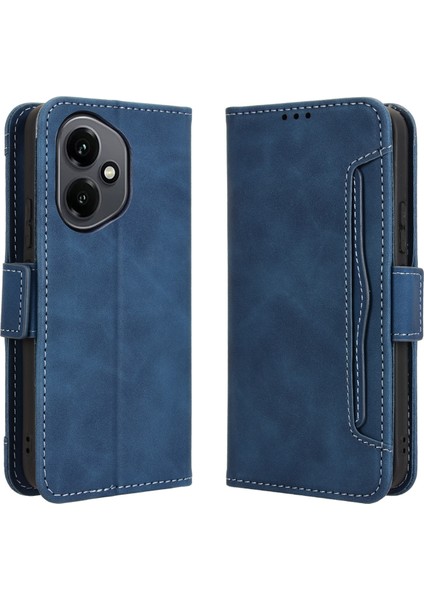 Honor 400 5g Deri Kılıf Telefon Cüzdan Kılıfı Çoklu Kart Yuvaları ile (Yurt Dışından)