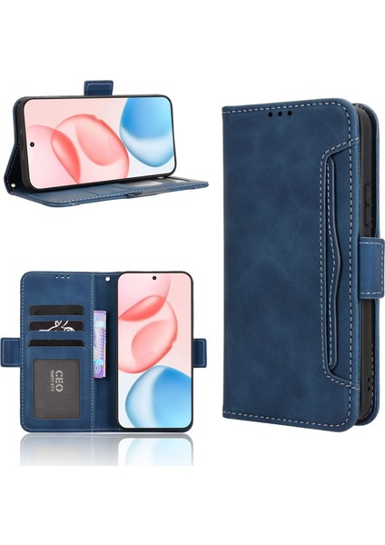 Honor 400 5g Deri Kılıf Telefon Cüzdan Kılıfı Çoklu Kart Yuvaları ile (Yurt Dışından) indirimleri