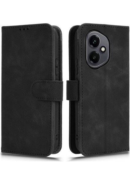 Honor 400 5g Deri Kılıf Cilt Hissi Düşmeye Karşı Cüzdan Kapaklı Telefon Kılıfı (Yurt Dışından)