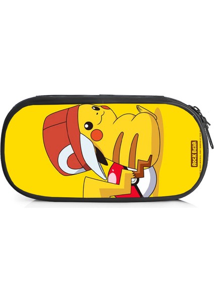 Pikachu Büyük Kapasiteli Kalem Kutusu Kalem Kutusu Kırtasiye Çantası Kozmetik Çantası Kozmetik Çantası (Yurt Dışından)