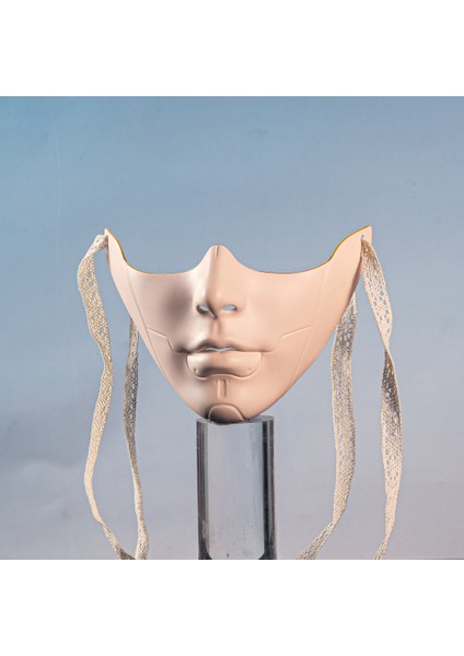 Erkekler ve Kadınlar Için Yeni Renkli Alt Yarım Yüz Cos Beauty Props Ayarlanabilir Koleksiyon Maskeleri (Yurt Dışından)