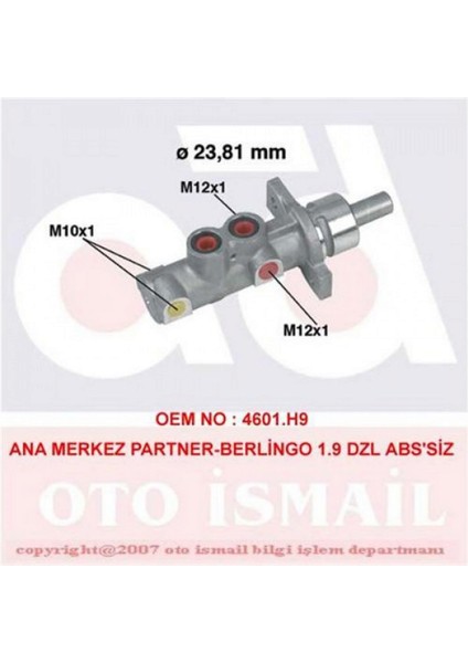 Ana Merkez [ Peugeot Partner, 306, Citroen Xsara, Berlingo ] Dpmah