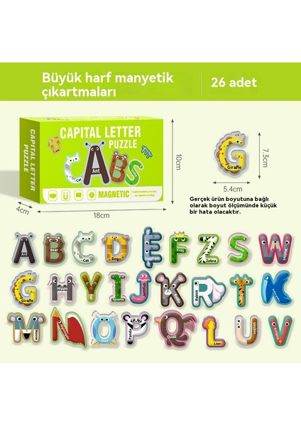 Çocuklar Için Manyetik Bulmaca Eğitici Oyuncaklar (Yurt Dışından)