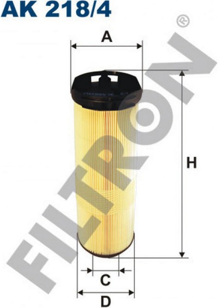 Hava Filtresi [ Mercedes-Benz C (W203/C203/T203), C (W204/S204), Clc (CL203), Clk (A/C209) ] Dpmah