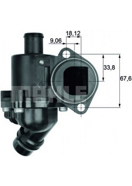 Termostat (Komple) Passat-A4 2.0fsi (105C) Dpmah