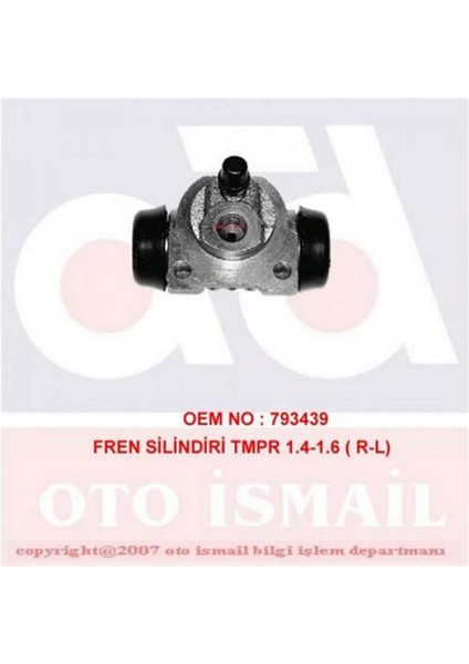 Fren Silindiri [ Fiat Tempra 1.4/1.6 ] Dpmah