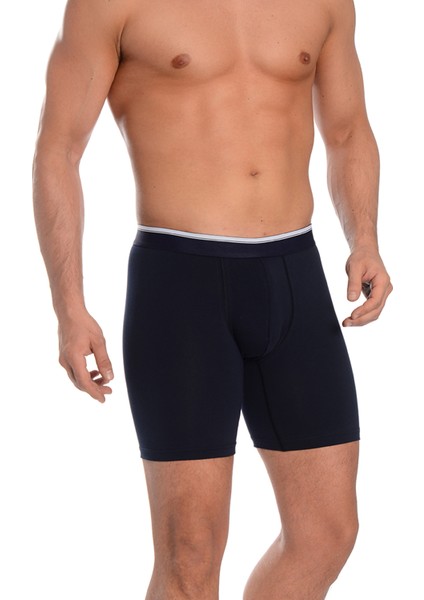 3 Adet Uzun Likralı Erkek Boxer 1004