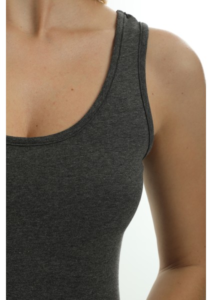 Kalın Askılı Slim Fit Kadın Atlet Body 2034 modelleri
