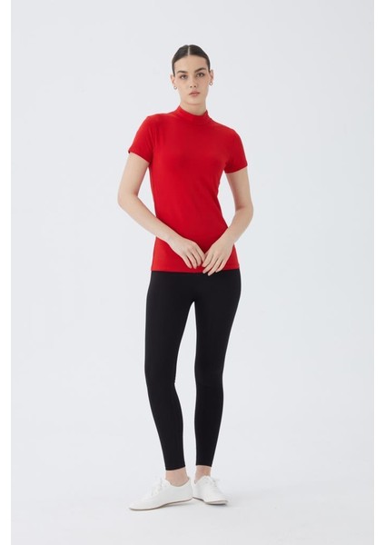 Balıkçı Yaka Kısa Kol Kadın Body T-Shirt 2046 fiyatları