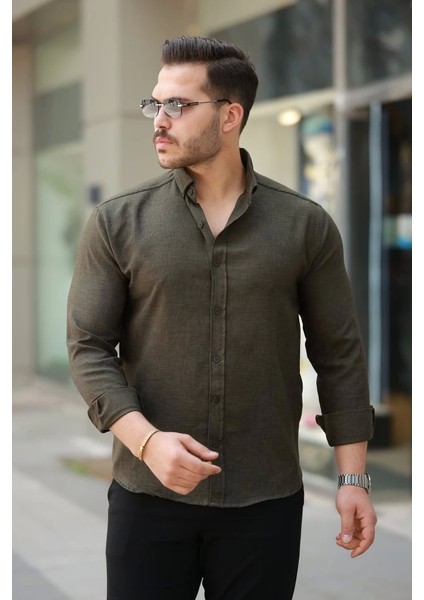 Erkek Uzun Kollu Gömlek modelleri