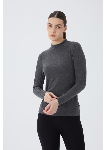 Balıkçı Yaka Uzun Kol Kadın Body T-Shirt 2047 fiyatları