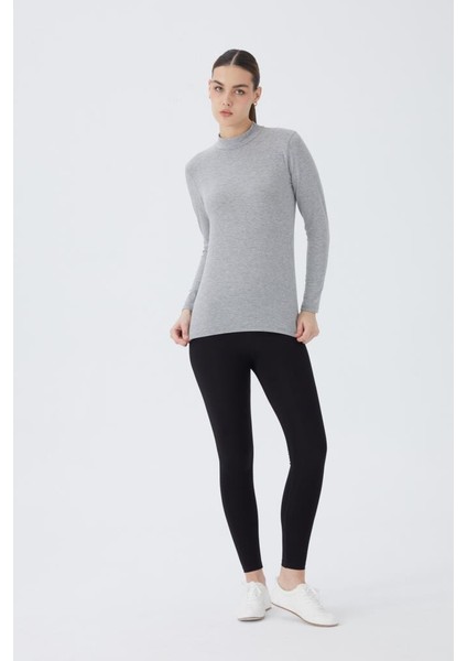 Balıkçı Yaka Uzun Kol Kadın Body T-Shirt 2047 fırsatları