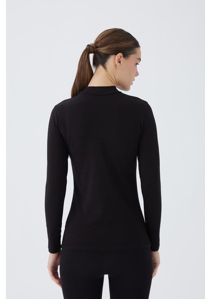 Balıkçı Yaka Uzun Kol Kadın Body T-Shirt 2047 fiyatları