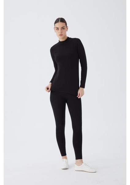 Balıkçı Yaka Uzun Kol Kadın Body T-Shirt 2047 fırsatları