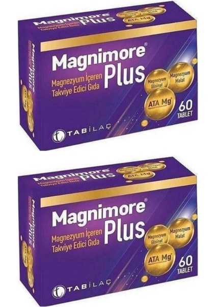 Magnimore Plus 60 Tablet 2 Adet