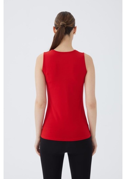 Sıfır Kol O Yaka Kadın Body T-Shirt 2048