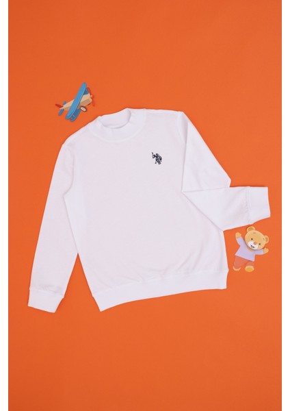 Erkek Çocuk Beyaz Sweatshirt 50297435-VR013 modelleri
