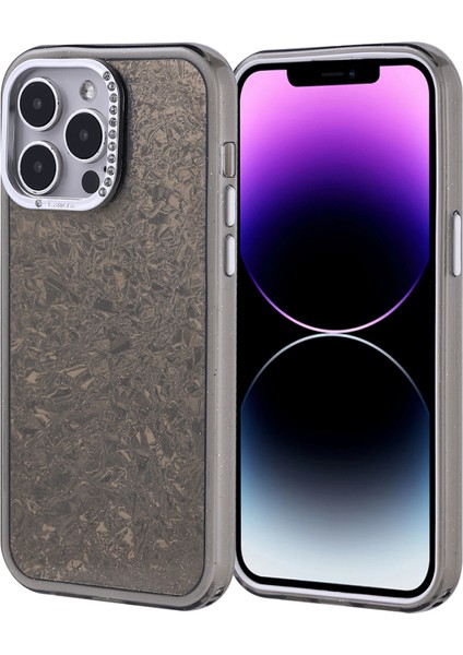 iPhone 14 Pro Max Kılıf Taş Detaylı ve Şık Pebliss Premium Silikon Kapak