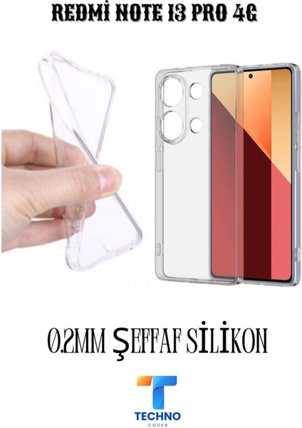 Redmi Note 13 Pro 4g 6d Tam Kaplayan Ekran Koruyucu ve Şeffaf Kılıf 2li Avantajlı Paket modelleri