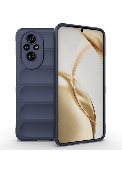 Honor 200 Kılıf Rahat Tutulabilir Yapılı İçi Kadife Kaplamalı Etnik Premium TPU Silikon Kapak