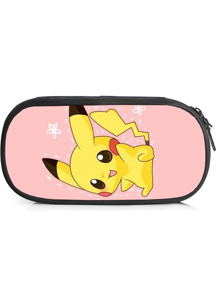Pikachu Büyük Kapasiteli Kalem Kutusu Kalem Kutusu Kırtasiye Çantası Kozmetik Çantası Kozmetik Çantası (Yurt Dışından)