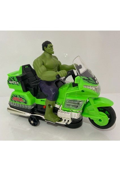 Hulk Motorlu Müzikli Işıklı Yerde Gezen Oyuncak fiyatları