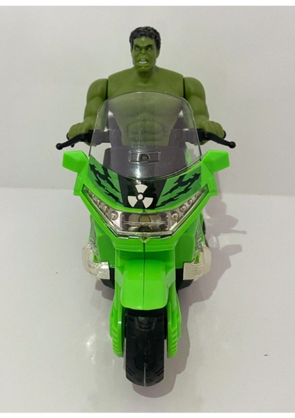 Hulk Motorlu Müzikli Işıklı Yerde Gezen Oyuncak modelleri