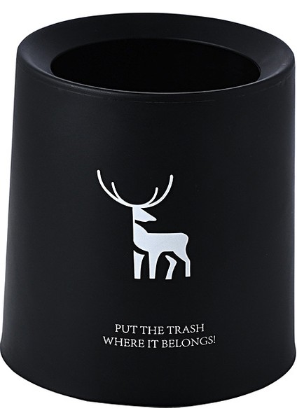 Masaüstü Çöp Kutusu Ofis Masası Çalışma Odası Sehpa Yemek Masası Mini Komodin Küçük Çöp Kutusu Sevimli (Yurt Dışından)