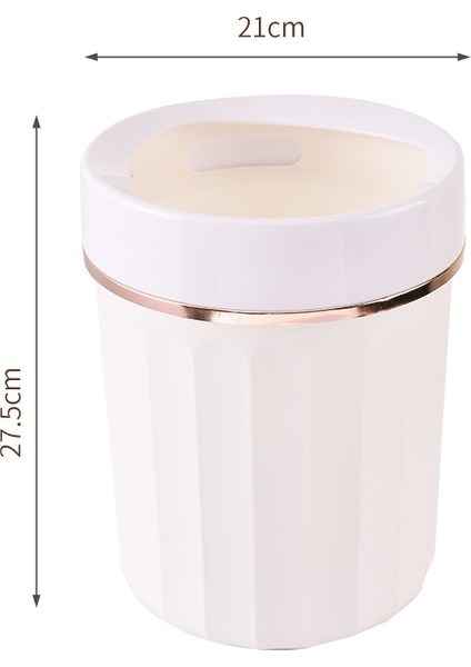 Bas Açılır Kapaklı Tuvalet Için Kapaklı Evsel Çöp Kutusu Modeli Büyük Mutfak Banyo Çöp Kutusu (Yurt Dışından)