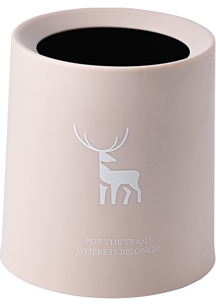 Masaüstü Çöp Kutusu Ofis Masası Çalışma Odası Sehpa Yemek Masası Mini Komodin Küçük Çöp Kutusu Sevimli (Yurt Dışından)