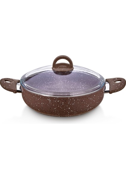 Granit Line 32 Cm Basık Tencere 6,50 Lt Sf8632Gr