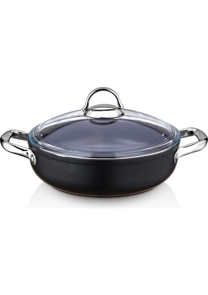 Titanium 30 Cm Basık Tencere 5,25 Lt Sf8630Tt