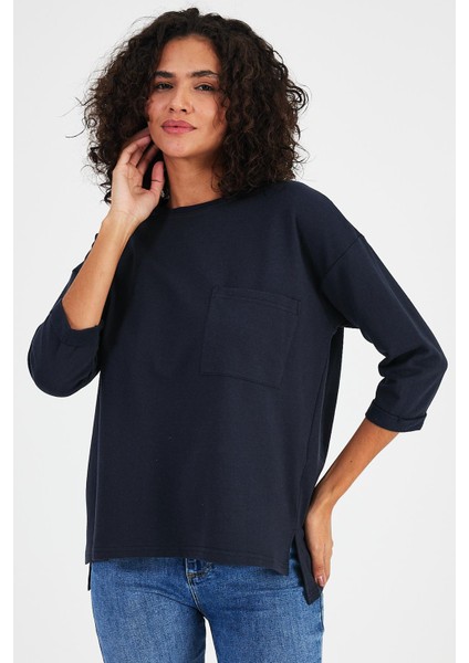 Alexandergardı Cep Detaylı SWEATSHIRT(B24-00195)