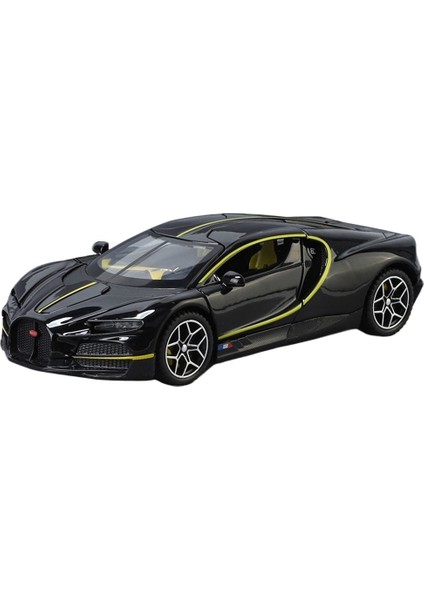 Bugatti Pull Back Ses ve Işık Oyuncak Spor Araba (Yurt Dışından)