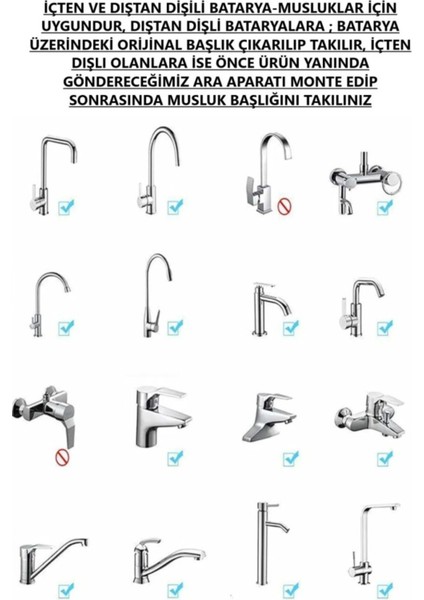 Su Tasarruflu Oynar Uzun Başlıklı Batarya Musluk Ucu Arıtma Filtreli Pas Tortu Önleyici Mutfak Evye modelleri