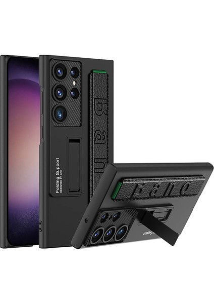 Samsung Galaxy S24 Plus Tutma Bölmeli Şık Lucid Premium Kapak