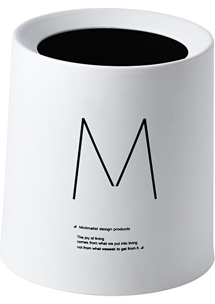 Masaüstü Çöp Kutusu Ofis Masası Çalışma Odası Sehpa Yemek Masası Mini Komodin Küçük Çöp Kutusu Sevimli (Yurt Dışından)