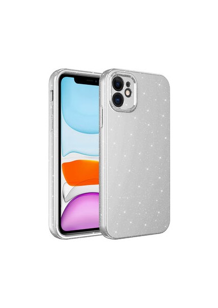 iPhone 12 Kılıf Kamera Korumalı ve Sim Detaylı Aric Premium Esnek Silikon Kapak